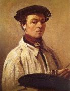 Corot Camille Self-portrait oil painting artist